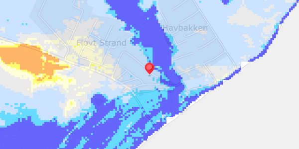 Grundvandsdybder på Flovt Strand 32