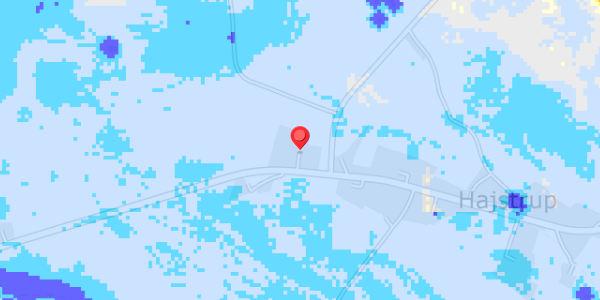 Grundvandsdybder på Hajstrupgade 13