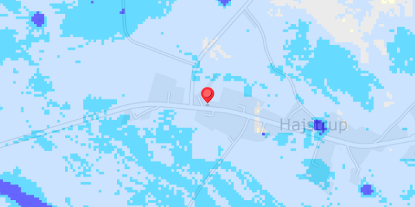 Grundvandsdybder på Hajstrupgade 21
