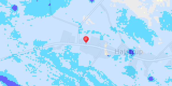 Grundvandsdybder på Hajstrupgade 21A