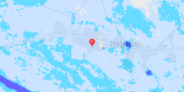 Grundvandsdybder på Hajstrupgade 34