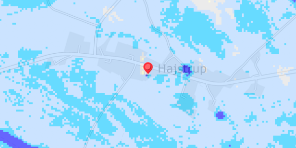 Grundvandsdybder på Hajstrupgade 40