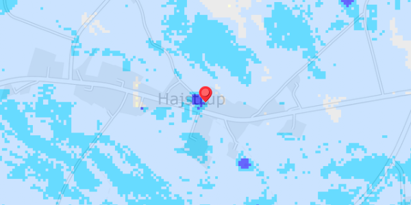 Grundvandsdybder på Hajstrupgade 61
