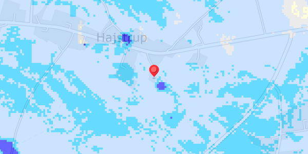 Grundvandsdybder på Hajstrupgade 68