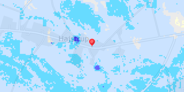 Grundvandsdybder på Hajstrupgade 69