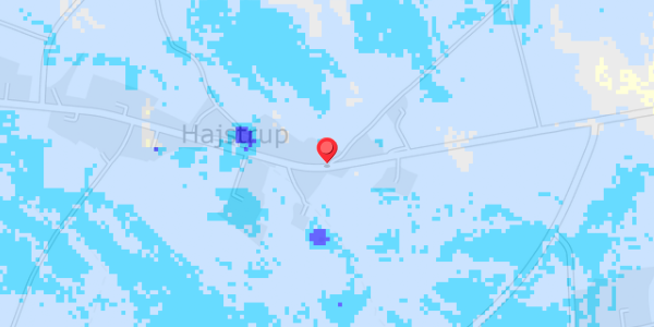 Grundvandsdybder på Hajstrupgade 73