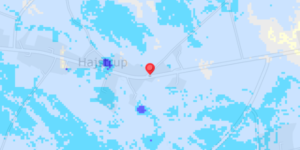 Grundvandsdybder på Hajstrupgade 75A