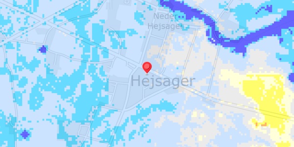 Grundvandsdybder på Hejsagervej 36