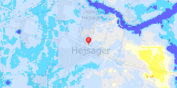 Grundvandsdybder på Hejsagervej 41