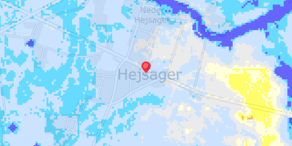 Grundvandsdybder på Hejsagervej 42A