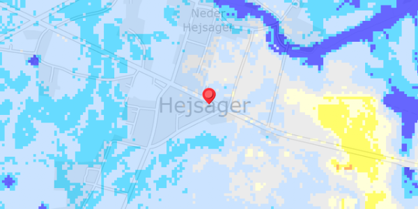 Grundvandsdybder på Hejsagervej 44