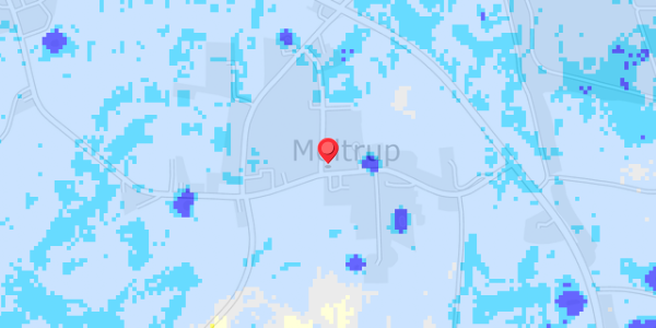 Grundvandsdybder på Moltrup Bygade 2