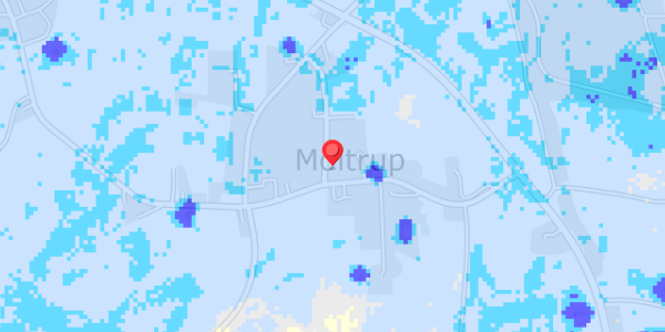 Grundvandsdybder på Moltrup Bygade 4