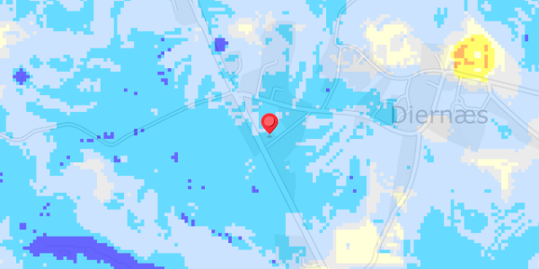 Grundvandsdybder på Skydsbjerg 1
