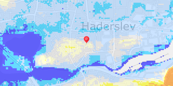 Grundvandsdybder på Slotsgade 21, 1. th