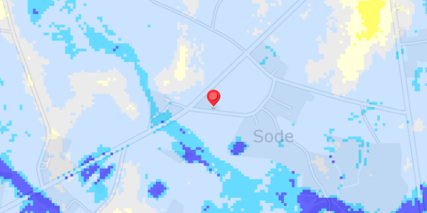 Grundvandsdybder på Sodegade 3