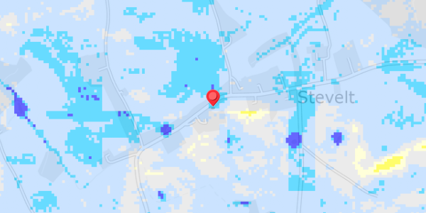 Grundvandsdybder på Steveltvej 36