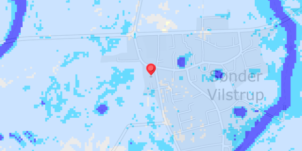 Grundvandsdybder på Vilstrup Bysving 8A