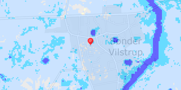 Grundvandsdybder på Vilstrup Bysving 14