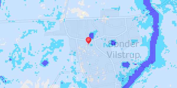 Grundvandsdybder på Vilstrup Bysving 16