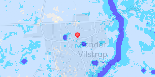 Grundvandsdybder på Vilstrup Bysving 22B