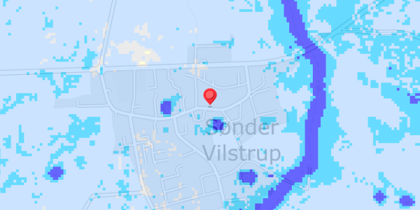 Grundvandsdybder på Vilstrup Bysving 25
