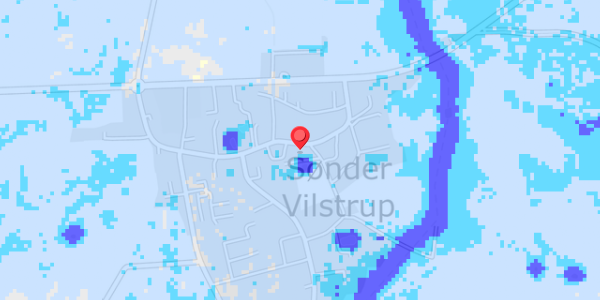 Grundvandsdybder på Vilstrup Bysving 28