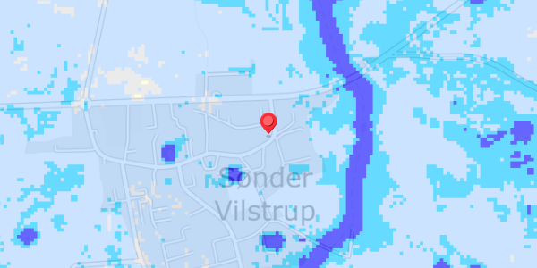 Grundvandsdybder på Vilstrup Bysving 37