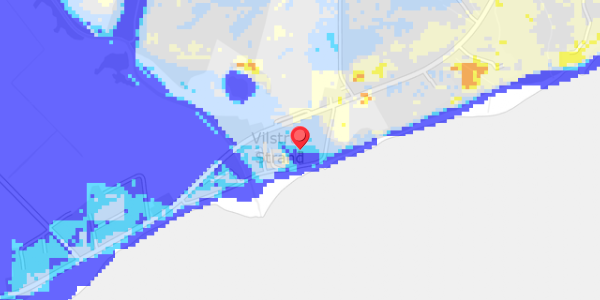 Grundvandsdybder på Vilstrup Strand 12