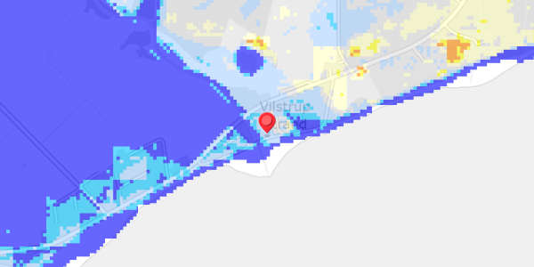 Grundvandsdybder på Vilstrup Strand 28