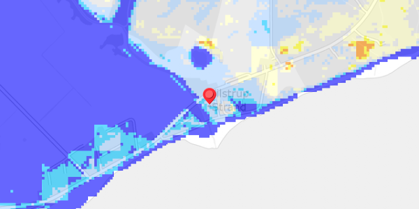 Grundvandsdybder på Vilstrup Strand 34