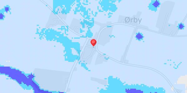Grundvandsdybder på Ørby 2