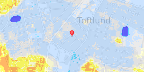 Grundvandsdybder på Irisvej 7