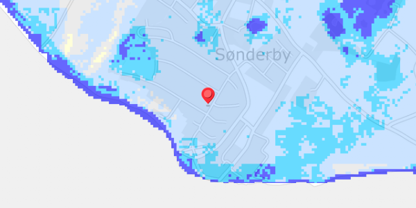 Grundvandsdybder på Oddermosen 2