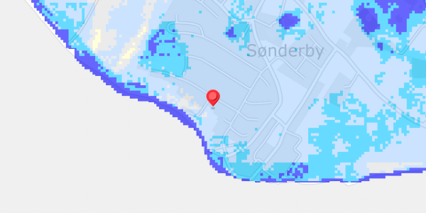 Grundvandsdybder på Oddermosen 7