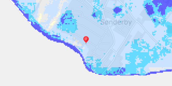 Grundvandsdybder på Oddermosen 9