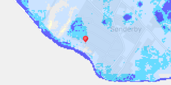Grundvandsdybder på Oddermosen 23