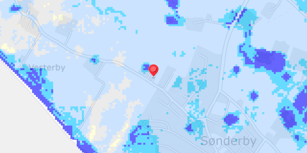 Grundvandsdybder på Vestermark 4