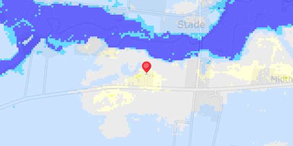 Grundvandsdybder på Flensborgvej 21