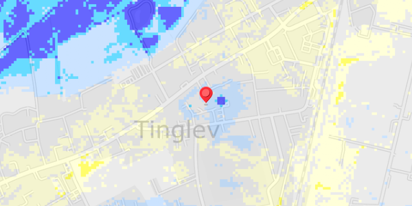 Grundvandsdybder på Tinglev Midt 2