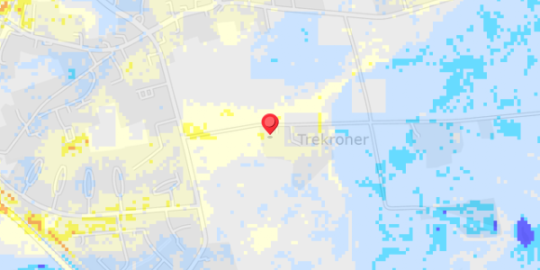 Grundvandsdybder på Trekroner 2A
