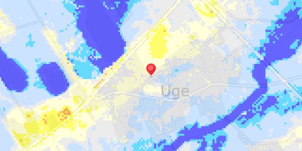 Grundvandsdybder på Uge Allegade 11