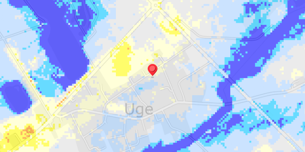 Grundvandsdybder på Uge Allegade 18
