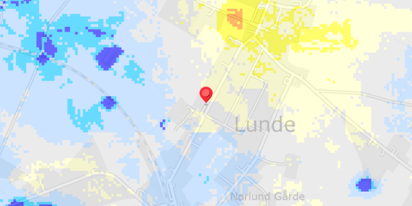 Grundvandsdybder på Skolegade 27E, . 1