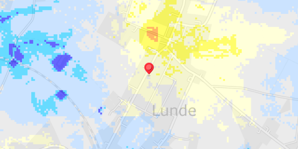 Grundvandsdybder på Skolegade 40