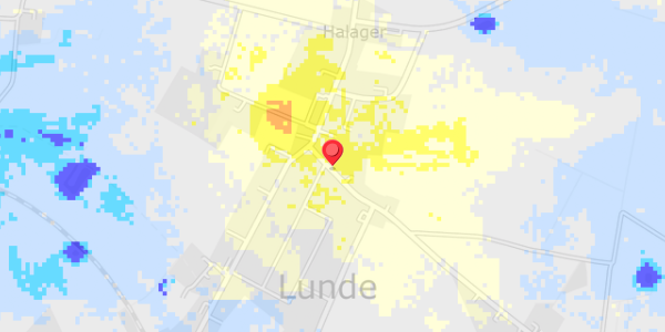 Grundvandsdybder på Østergade 7