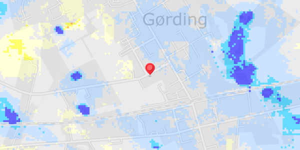 Grundvandsdybder på Vestergade 13