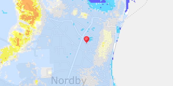 Grundvandsdybder på Vangled 7