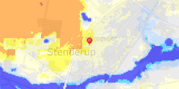 Grundvandsdybder på Irisvej 1