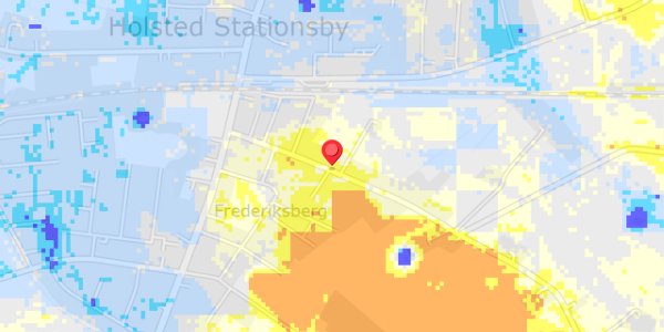 Grundvandsdybder på Fredensgade 21